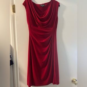 Sleeveless red Ralph Lauren Dress